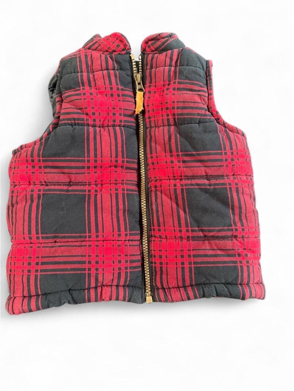 Carter's Kid's Red and Multi Gilet